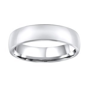 Snubný oceľový prsteň POESIA pre mužov aj ženy veľkosť obvod 68 mm