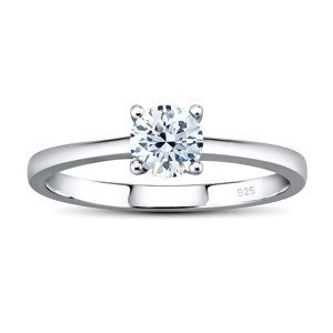 Strieborný prsteň MADISON so Swarovski® Zirconia veľkosť obvod 62 mm