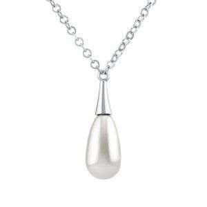 Strieborný náhrdelník Denali s pravou perlou