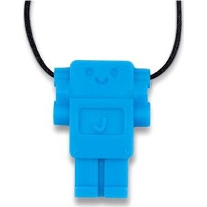 Jellystone Designs Upokojujúci prívesok Robot svetlomodrý