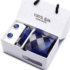 Gaira Manžetové knoflíčky s kapesníčkem a kravatou 7081-12