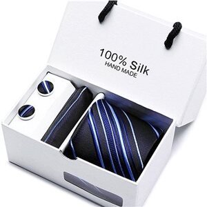 Gaira Manžetové gombíky s vreckovkou a kravatou 7081-20