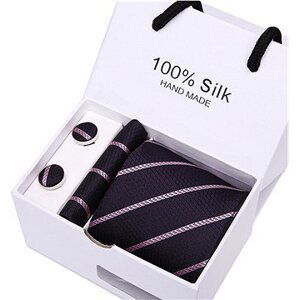 Gaira Manžetové gombíky s vreckovkou a kravatou 7081-46