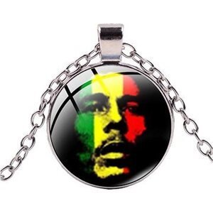 Retiazka s príveskom Bob Marley - GB0316-2