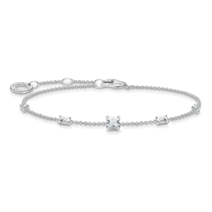 THOMAS SABO náramok White stone silver A2059-051-14