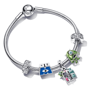 PANDORA Disney náramok Príšerky s.r.o. 590728+792754C01+792758C01+792753C01+2x791817CZ