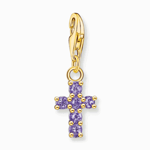 THOMAS SABO strieborný prívesok charm Cross 2036-414-13