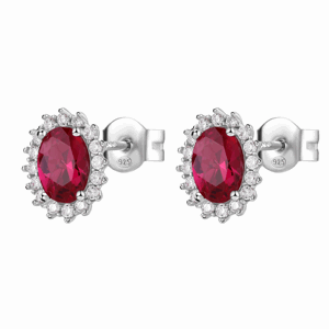 BROSWAY náušnice Fancy Passion ruby BWFPR15