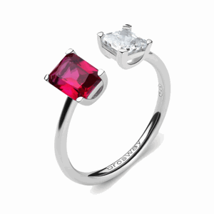 BROSWAY prsteň Fancy Passion ruby BWFPR10