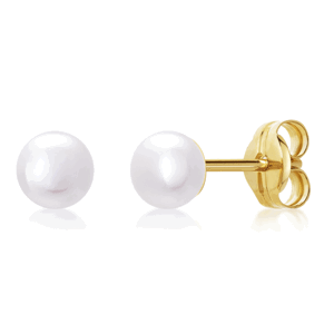 SOFIA zlaté náušnice s perlou CK30-00243-2950