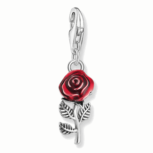 THOMAS SABO strieborný prívesok charm Rose 2076-664-10