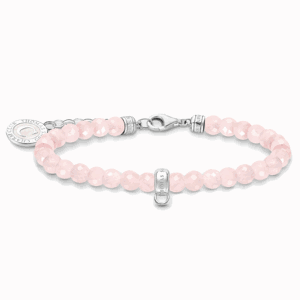 THOMAS SABO strieborný náramok Rose beads A2141-067-9