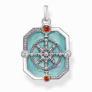 THOMAS SABO prívesok Karma Wheel PE961-340-7