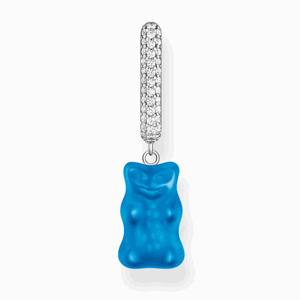 THOMAS SABO x HARIBO kusová náušnica Blue goldbear CR727-052-1