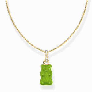 THOMAS SABO x HARIBO náhrdelník Green goldbear KE2209-414-6