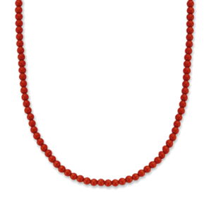 TI SENTO náhrdelník s červenými korálkami 3916CR
