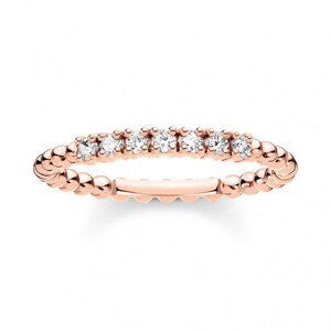 THOMAS SABO prsteň Ring dots rose TR2323-416-14