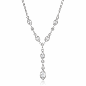 SOFIA strieborný náhrdelník so zirkónmi AEAN0256Z/R