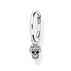 THOMAS SABO kusová náušnica Skull silver CR706-643-14