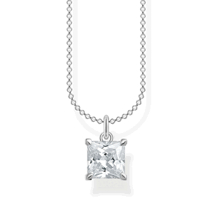 THOMAS SABO náhrdelník White stone silver KE2156-051-14