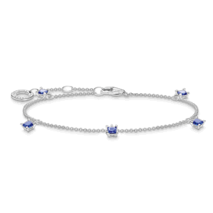 THOMAS SABO strieborný náramok Blue stones A2058-699-32-L19V