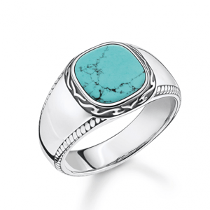 THOMAS SABO prsteň Turquoise TR2388-878-17