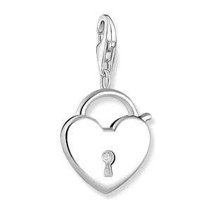 THOMAS SABO strieborný prívesok charm Lockheart silver 0009-001-12