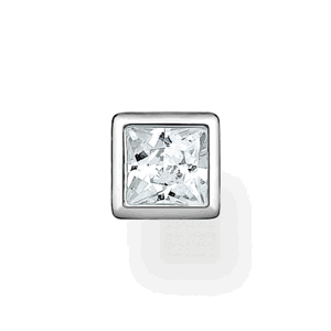 THOMAS SABO kusová náušnica White stone silver H2256-051-14
