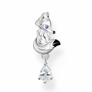 THOMAS SABO kusová náušnica Fox with white stone H2257-041-7