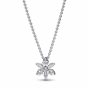 PANDORA náhrdelník Trblietavý kvet 392387C01-45