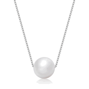 SOFIA strieborný náhrdelník so sladkovodnou perlou PV22023.1