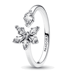 PANDORA prsteň Žiarivé kvety 192611C01