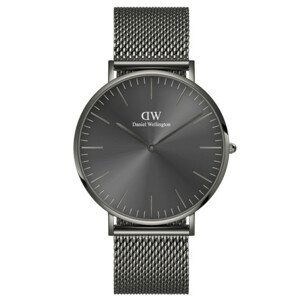 DANIEL WELLINGTON pánske hodinky Classic Mesh Graphite DW00100630