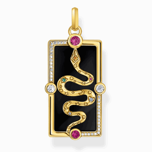 THOMAS SABO prívesok Snake with enamel and stones PE958-565-7