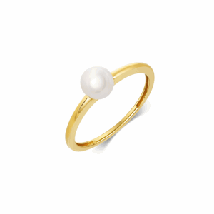 SOFIA zlatý prsteň s perlou NB9NBG-0016