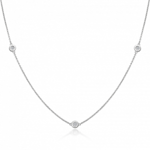 SOFIA strieborný náhrdelník so zirkónmi CK20102986109G