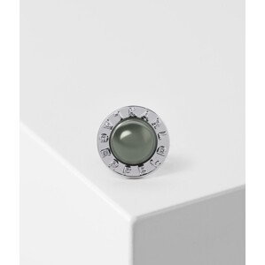 Šperk Karl Lagerfeld K/Essential Pearls Ring Šedá L
