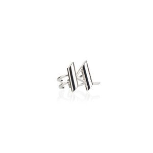 Šperky Karl Lagerfeld K/Monogram Ring Šedá Xs