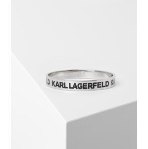 Náramok Karl Lagerfeld K/Essential Logo Bracelet Čierna L