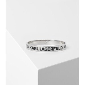 Náramok Karl Lagerfeld K/Essential Logo Bracelet Čierna S