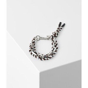 Náramok Karl Lagerfeld K/Summer Woven Metal Bracelet Čierna None