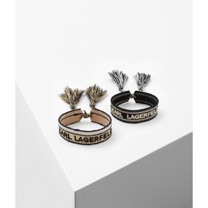 Náramok Karl Lagerfeld K/Woven Bracelet 5 & Blk/White Rôznofarebná None