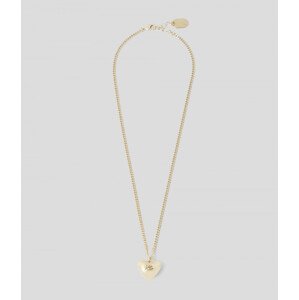 Náhrdelník Karl Lagerfeld K/Heart Charm Necklace Žltá None