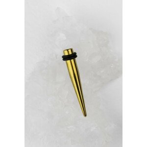 Rovný oceľový expander s gumičkami zlatý Veľkosť: 1,6 mm