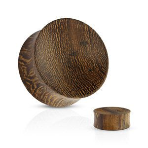 Plug drevený Snakewood drevo Veľkosť: 10 mm
