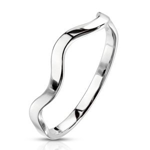 Oceľový prsteň Wawy Silver Veľkosť prstenu: 49