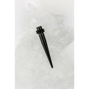 Rovný oceľový expander s gumičkami - čierny Veľkosť: 1,6 mm