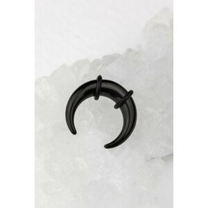 Oceľový expander čierna podkova s gumičkami Veľkosť: 1,6 mm