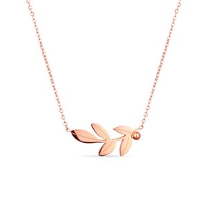 VUCH Rose Gold Big Leaf