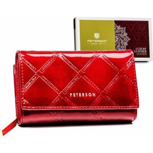 Dámska červená peňaženka Peterson